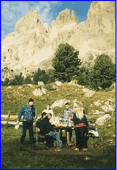 Dolomites : p'tit dj,Aot 96